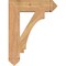 Ekena Millwork Imperial Arts & Crafts Smooth Bracket, Western Red Cedar, 5 1/2"W x 24"D x 32"H BKT06X24X32IMP03SWR - alternate 4